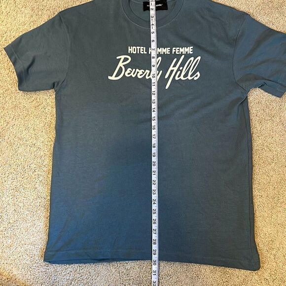 Homme+femme men’s cotton graphic‎ tshirt size S BIN F - Picture 8 of 9